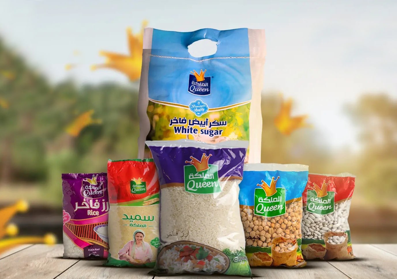 مواد غذائية متنوعة